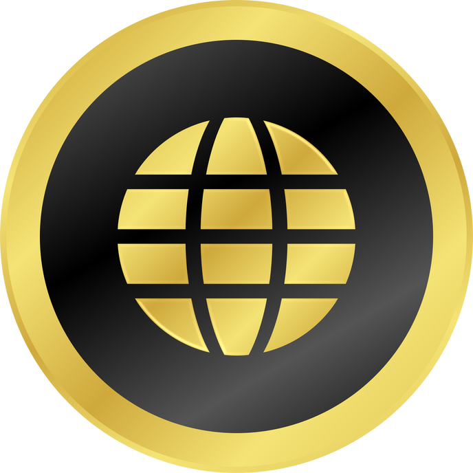 Golden Website Icon